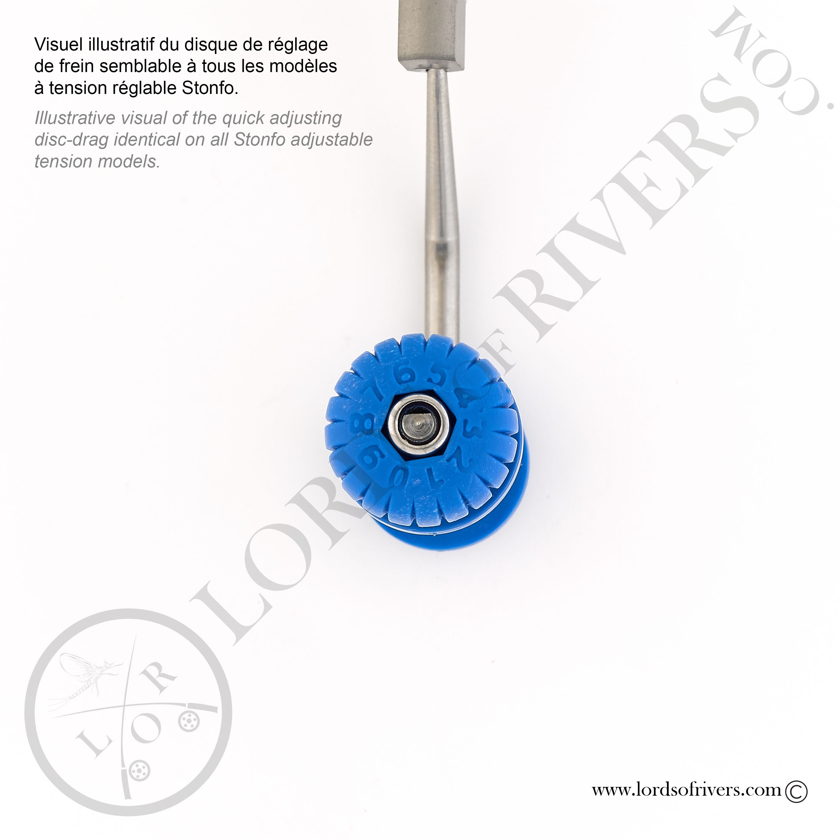 Enfile-Élastique STONFO DIAMANT - Bobine Avec 2 Tailles Pour La Pêche à L'Anglaise