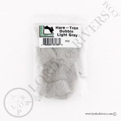 Hare Tron Dub Hareline Light Grey Pack