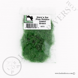 HARE'S EAR PLUS Hareline Insect Green Pack