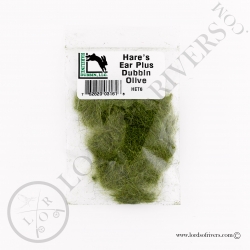 HARE'S EAR PLUS Hareline Olive Pack