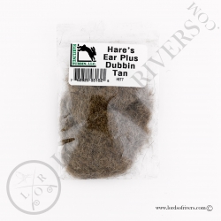 HARE'S EAR PLUS Hareline Tan Pack