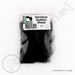 Dubbing de lèvre Hareline Dubbin Black Pack