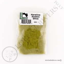 Dubbing de lèvre Hareline Dubbin Olive Pack