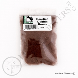 Dubbing de lèvre Hareline Dubbin Brown Pack