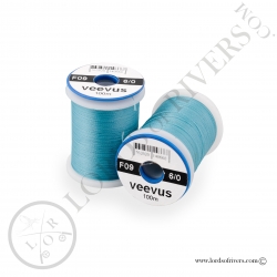 Soie de montage Veevus 6/0 Silver Doctor Blue