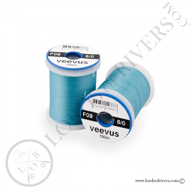 Soie de montage Veevus 6/0 Silver Doctor Blue