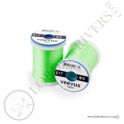 Soie de montage Veevus 8/0 Fluorescent Green