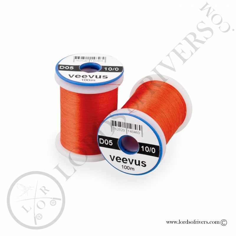 Veevus thread 10/0 Hot Orange Hot Orange