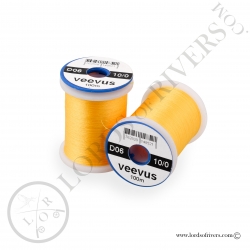 Soie de montage Veevus 10/0 Sunburst Yellow