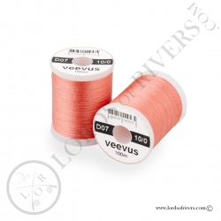 Soie de montage Veevus 10/0 Rose Pink