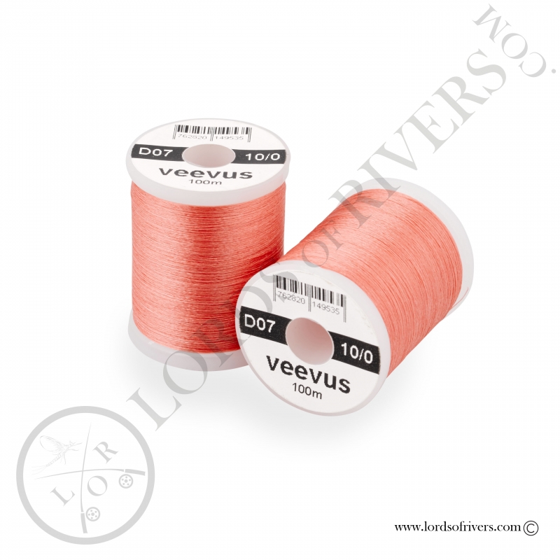 Soie de montage Veevus 10/0 Rose Pink