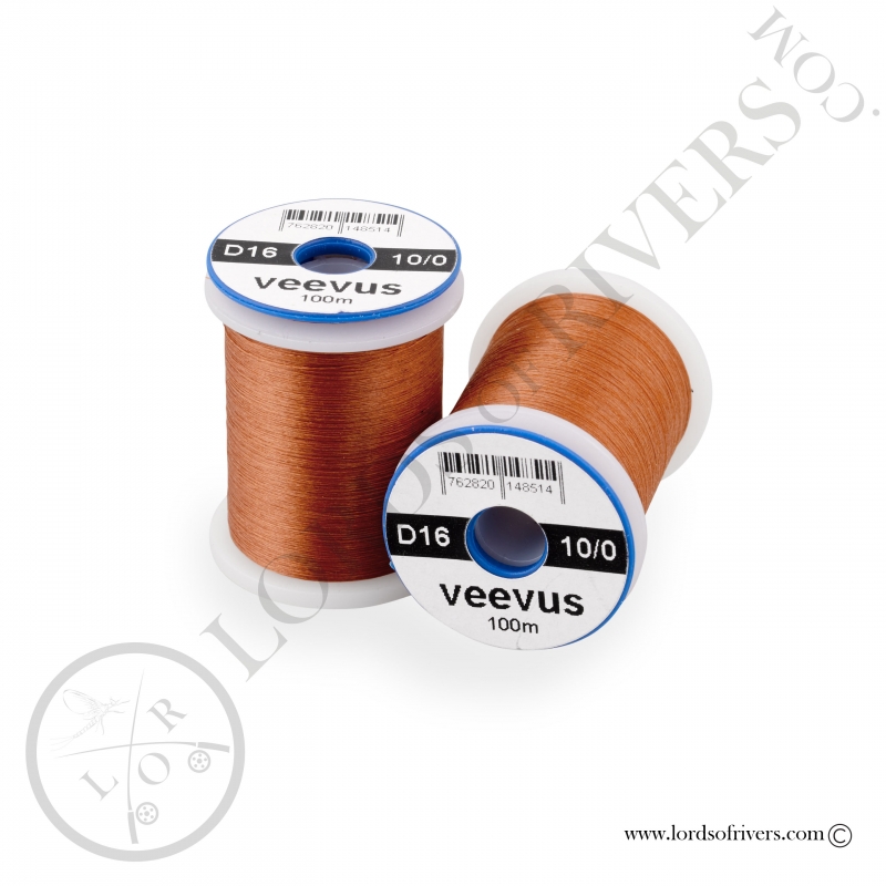 Veevus thread 10/0 Rusty Brown