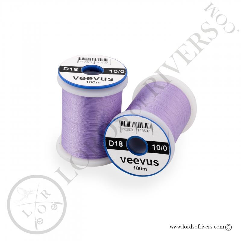 Soie de montage Veevus 10/0 Lavender