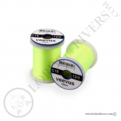 Soie de montage Veevus 12/0 FL Yellow Chartreuse