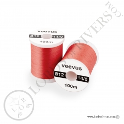 Soie de montage Veevus 14/0 Pale Red