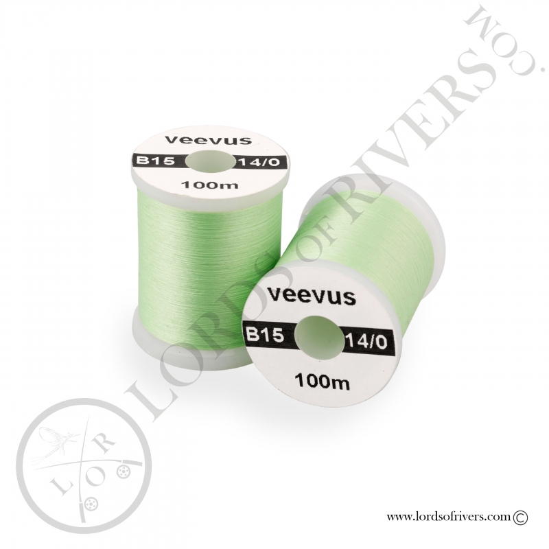 Soie de montage Veevus 14/0 Pale Green