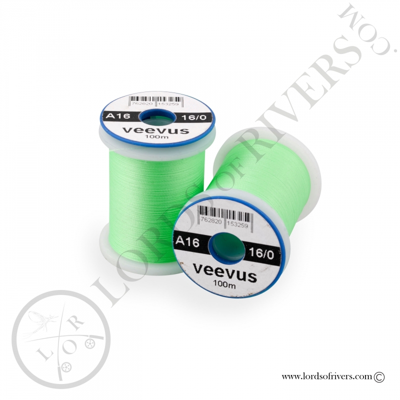 Veevus thread 16/0 Fluorescent Green