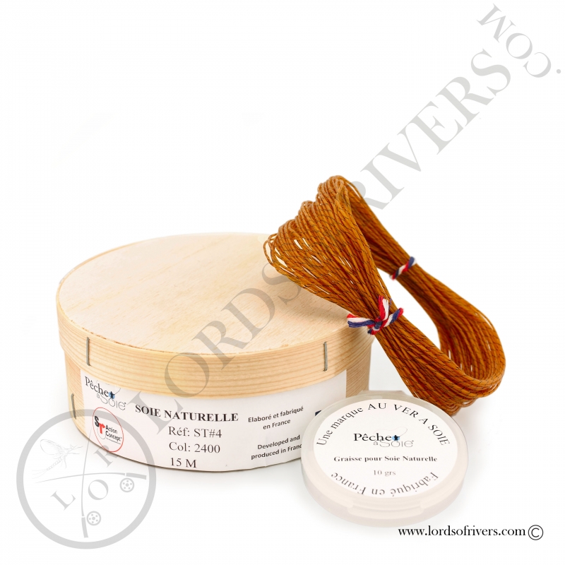 Natural Silk simple taper (ST) 15m Pêche à soie Natural Silk simple taper (ST) 15m Pêche à soie