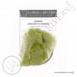 Laser Dry Fly Dubbing Olive