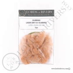 Laser Dry Fly Dubbing Tan