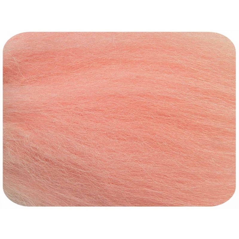 Foxy-Tails Nayat Hair Pelt Patch salmon
