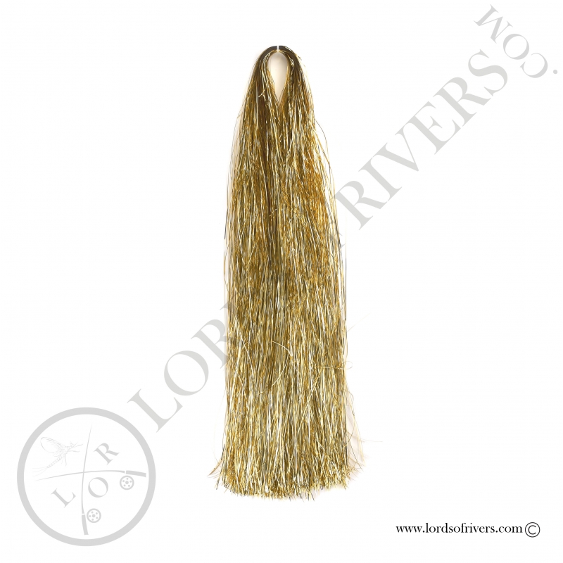 Flashabou 1mm 1/16 monocolor 90cm Light Golden