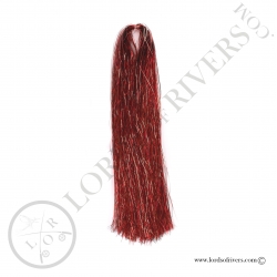 Flashabou 1mm 1/16 monocolor 35.44 inch Red