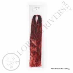 Flashabou 1mm 1/16 monocolor 35.44 inch Red