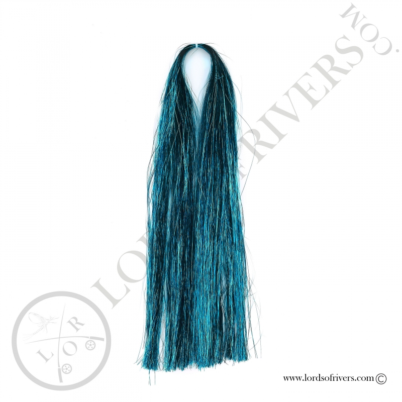 Flashabou Thin 60 cm / 23.62 in Lords Of Rivers Bright Blue
