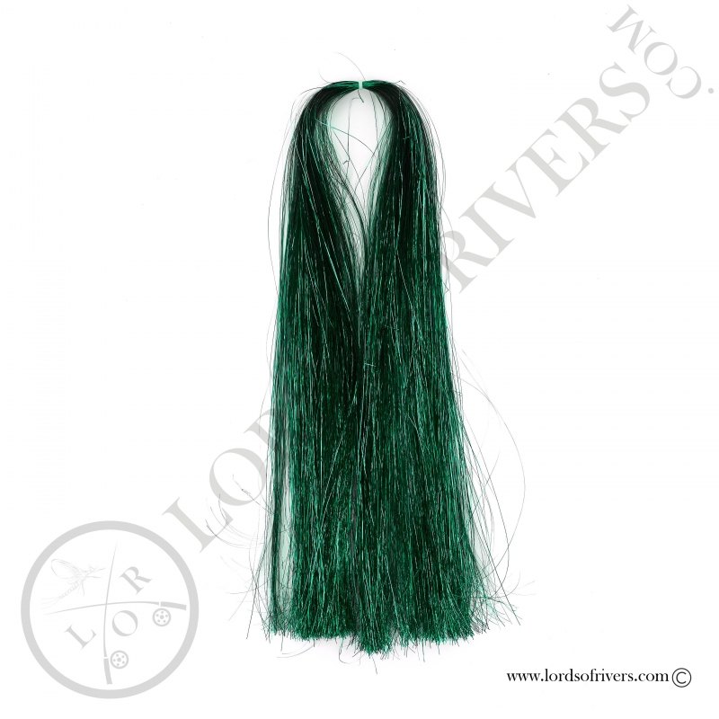 Flashabou Thin 60 cm / 23.62 in Lords Of Rivers Deep Green