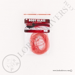 Body Glass Half Round Hends Pink