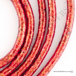 Mylar Tubing Rainbow Hends Red