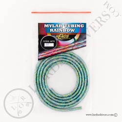 Mylar Tubing Rainbow Hends Blue