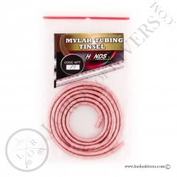 Mylar Tubing Tinsel Hends Pink