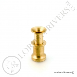 Brass hair stacker medium model Lords of Rivers