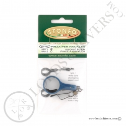 Hackle Plier (short spring) Stonfo