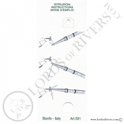 Conical finisher - Half Hitch tool Elite Stonfo Instructions verso 1