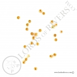 Brass Beads gold Lords of Rivers - Gold