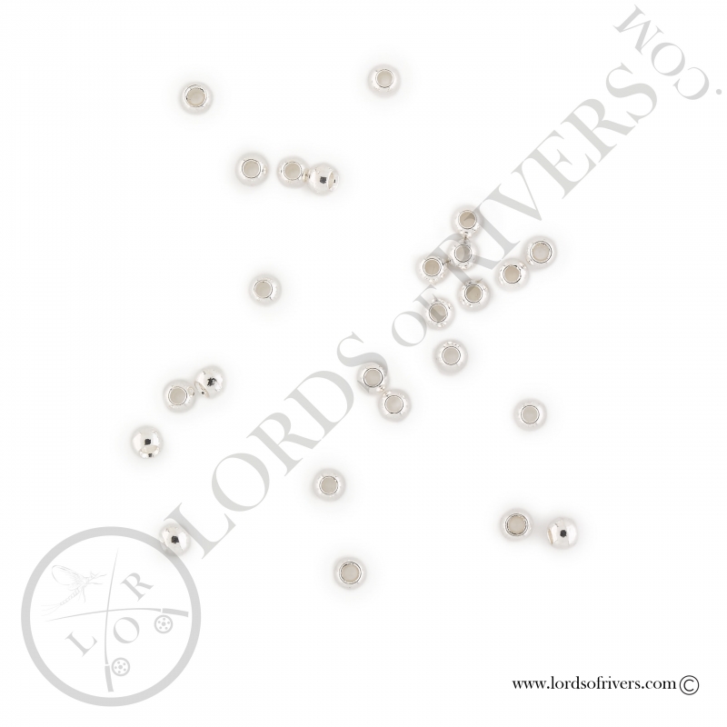 Brass Beads silver Lords of Rivers - Silver