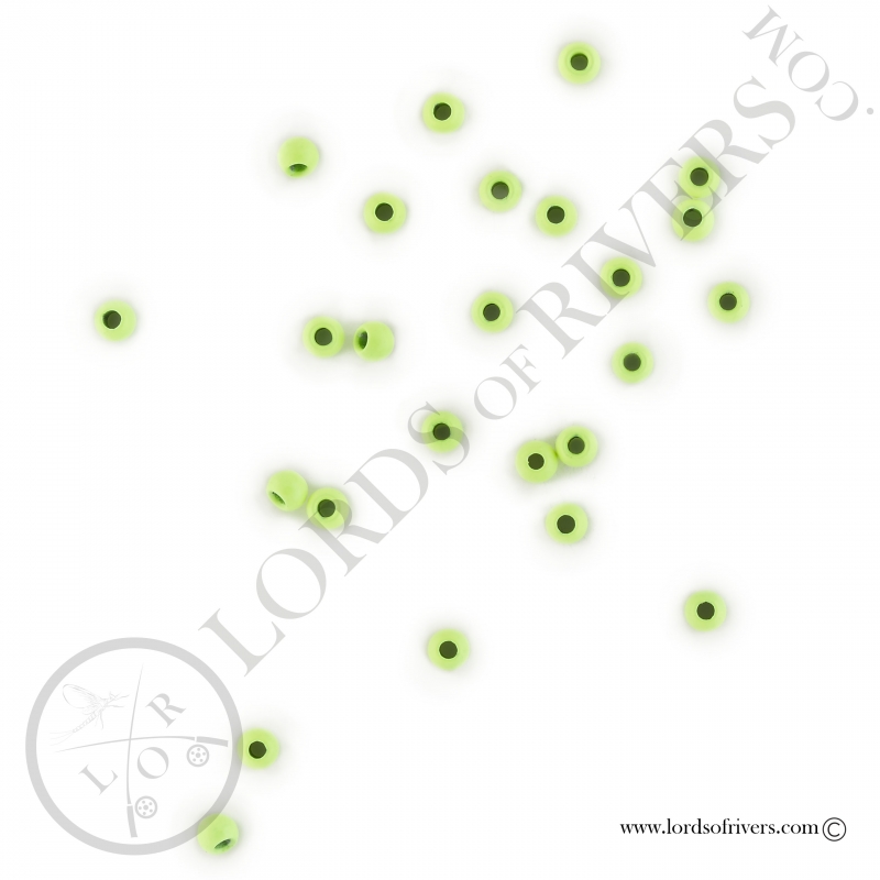 Tungsten Beads chartreuse Lords of Rivers