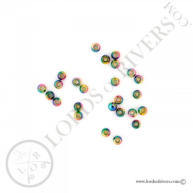 Tungsten Beads metallic rainbow Lords of Rivers