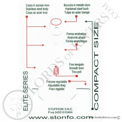 Porte Bobines Elite Compact Stonfo - Notice recto