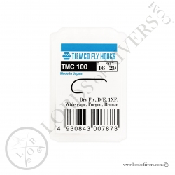 Hameçons mouches sèches Tiemco TMC 100 - pack