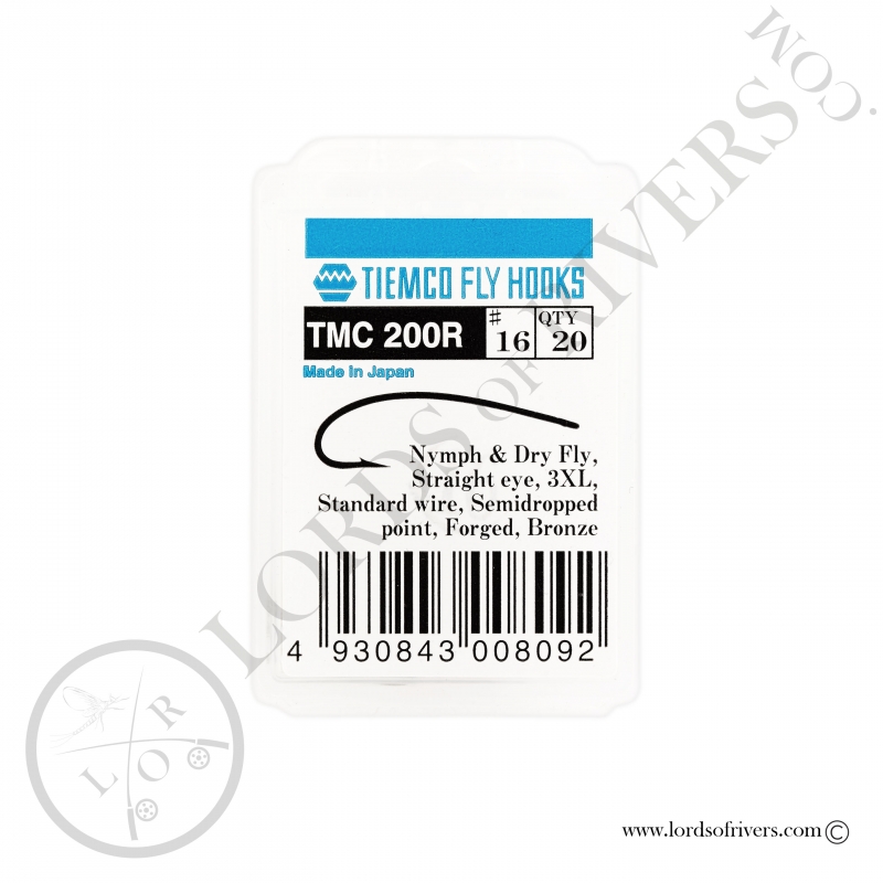 Hameçons mouches sèches et nymphes Tiemco TMC 200R - Pack Hameçons mouches sèches et nymphes Tiemco TMC 200R - Pack