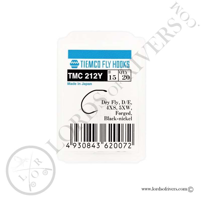 Dry fly hook Tiemco TMC 212Y - Pack
