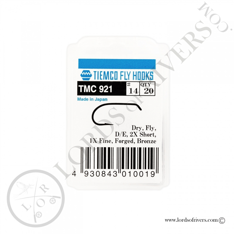 Dry fly hook Tiemco TMC 921 - Pack