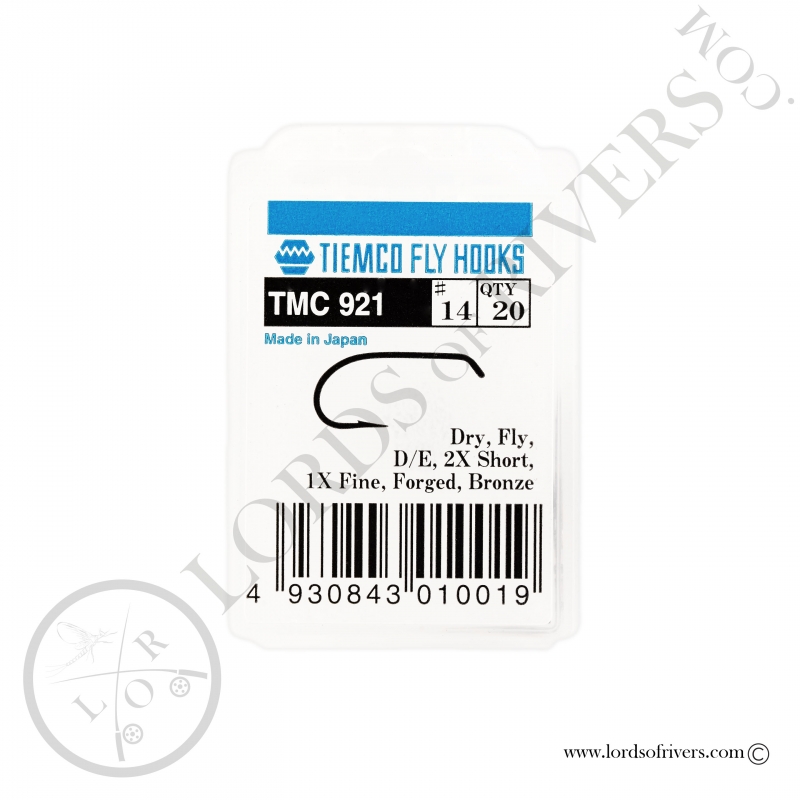Hameçons mouches sèches Tiemco TMC 921 - Pack Hameçons mouches sèches Tiemco TMC 921 - Pack