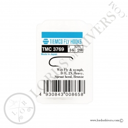 Wet and nymph hook Tiemco TMC 3769 - Pack