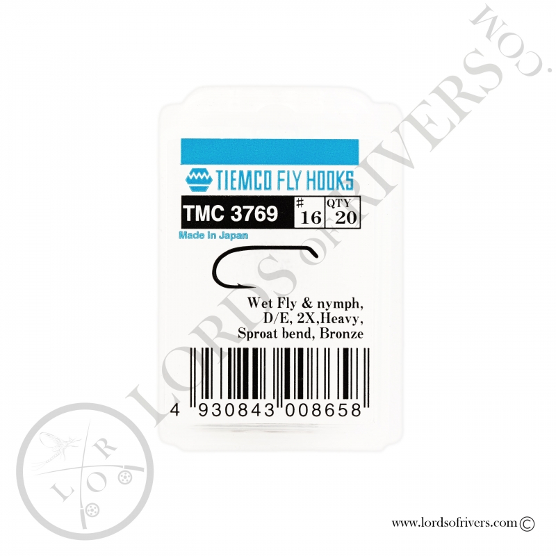 Hameçons nymphes et noyées Tiemco TMC 3769 - Pack Hameçons nymphes et noyées Tiemco TMC 3769 - Pack