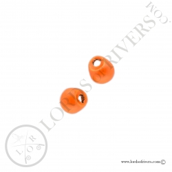 Tungsten Jig off Beads fluo orange Lords of Rivers